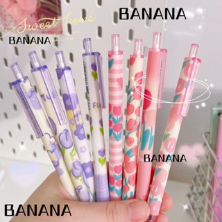 Banana1 ปากกาเจล ลายการ์ตูน สร้างสรรค์ เครื่องเขียน 6 ชิ้น ต่อชุด