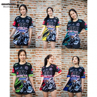 ใหม่ เสื้อกีฬา คอกลม แขนสั้น พิมพ์ลายทาง แห้งเร็ว ระบายอากาศ a018