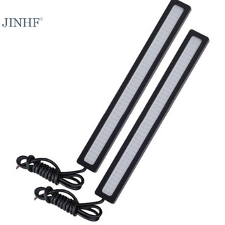 Blowgentlyflower ไฟตัดหมอก COB LED DRL DC 12V 17 ซม. กันน้ํา สีฟ้า สําหรับรถยนต์
 Bgf