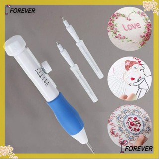 Forever ใหม่ ชุดอุปกรณ์เครื่องมือปากกา เข็มเย็บผ้า DIY