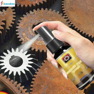 สเปรย์ขจัดสนิม Rust Cleaner Spray 30ml Car Rust Inhibitor Car Maintenance Cleaning Easy Apply Metal Rust Remover ICECUBES