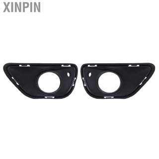 Xinpin Fog Light Frame Black Shockproof Lamp Bezel Trim Cover Replacement For Porsche Cayenne 958 2015-2018 lamp cover