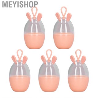 Meyishop Beauty Sponge Storage Box Cartoon Makeup Transparent for Women