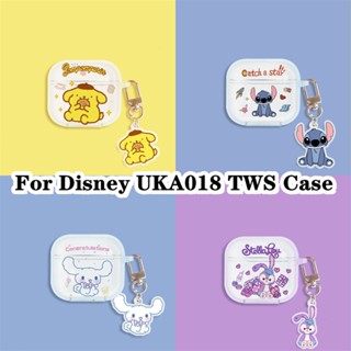 【Case Home】เคสหูฟัง แบบนิ่ม ลายการ์ตูนดิสนีย์ สําหรับ Disney UKA018 TWS UKA018 TWS