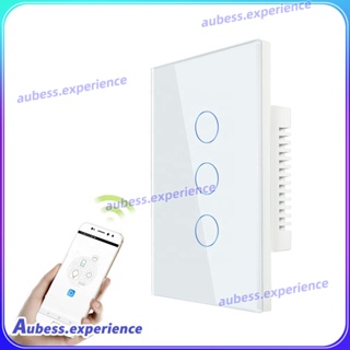 Wifi Smart Touch Switch Zero Line/single Line ผู้เชี่ยวชาญด้านการควบคุมระยะไกลสากล Bluetooth