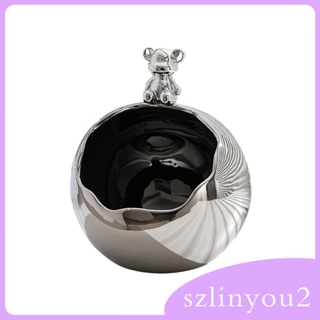 [szlinyou2] กล่องเก็บกุญแจ รูปปั้นหมี สําหรับตกแต่งบ้าน ห้องนอน งานแต่งงาน