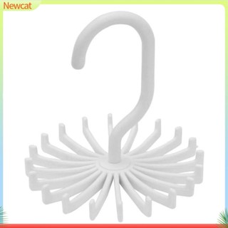 {Newcat} ตะขอแขวนผ้าพันคอ 20 ตะขอ ปรับได้ 1 ชิ้น