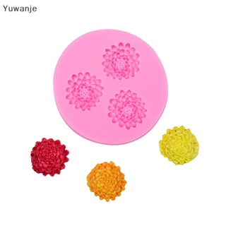 &lt;Yuwanje&gt; แม่พิมพ์ซิลิโคน ลายดอกไม้ 3D สําหรับทําสบู่ ช็อคโกแลต เค้ก 1 ชิ้น