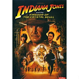 DVD ดีวีดี Indiana Jones (จัดชุดรวม 4 ภาค) (เสียง ไทย/อังกฤษ | ซับ ไทย/อังกฤษ) DVD ดีวีดี