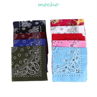 Mocho ผ้าเช็ดหน้า 55 ซม. * 55 ซม. ผู้ชาย Paisley สําหรับกราฟฟิติ B-Boyin กีฬา ผ้าพันหัว ผ้าพันคอฮิปฮอป