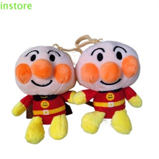 Instore พวงกุญแจ จี้ตุ๊กตา Anpanman น่ารัก เครื่องประดับ สําหรับห้อยกระเป๋าเป้สะพายหลัง คอสเพลย์