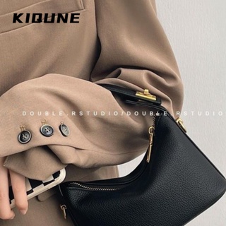 KIQUNE   กระเป๋าสะพาย ข้าง กระเป๋าผู้หญิงสะพายข้าง 2023 new  Chic Trendy Beautiful ทันสมัย L91TMBB 37Z230910