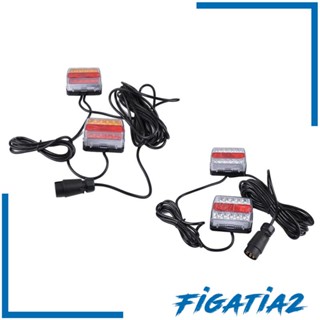 [Figatia2] ชุดไฟแสดงสถานะ LED 12V สําหรับรถบรรทุก รถพ่วง