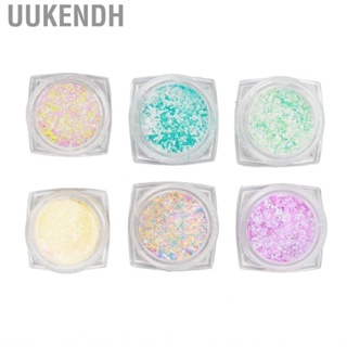 Uukendh Nail Art Wool  Multi Uses Glitter Fashionable DIY Safe for Party