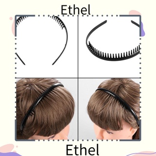 Ethel1 1/2 ชิ้น ที่คาดผมฟุตบอล สีดํา ฟุตบอล ผู้ชาย กิ๊บ