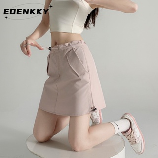 EOENKKY  กระโปรง กระโปรงยีนส์ กระโปรงกางเกง 2023 NEW Style สวยงาม คุณภาพสูง fashion High quality A93M111 36Z230909