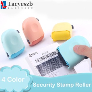 Lacyeszb 2 in 1 ลูกกลิ้งตราประทับ หมึกในตัว อเนกประสงค์ สําหรับนักเรียน