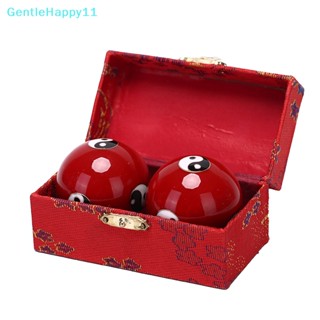 Gentlehappy ลูกบอลนวดมือ บรรเทาความเครียด สีแดง สไตล์จีน
 .