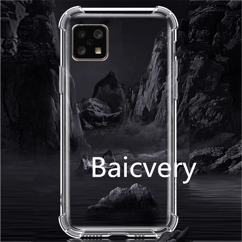 เคสโทรศัพท์มือถือแบบนิ่ม TPU ใส กันกระแทก คุณภาพสูง สําหรับ Sharp Aquos Sense4 Sense 4 Lite Sense 5G