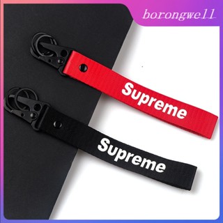 พวงกุญแจแฟชั่น Supreme สําหรับกุญแจรถยนต์ 1 ชิ้น