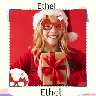 Ethel1 แว่นตากลิตเตอร์ ของขวัญคริสต์มาส สําหรับเด็ก