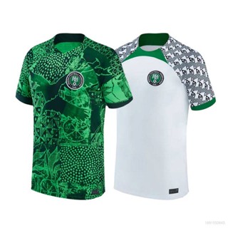 เสื้อยืด ลายทีมชาติฟุตบอล Nigeria Home Away ชุดเหย้า