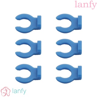 Lanfy คลิปเชื่อมต่อนิวเมติก พลาสติก สีฟ้า 4 มม. อุปกรณ์เสริม สําหรับเครื่องพิมพ์ 3D PC4-01 PC4-M6 KJH04-M6 PC4-M5 10 ชิ้น