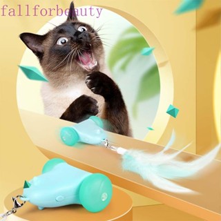 Fallforbeauty ของเล่นหนูไฟฟ้า ชาร์จ USB สําหรับฝึกสัตว์เลี้ยง แมว ขนาดเล็ก