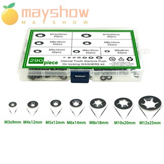 Mayshow น็อตดัน เหล็กแมงกานีส M3-M12 65 290 ชิ้น