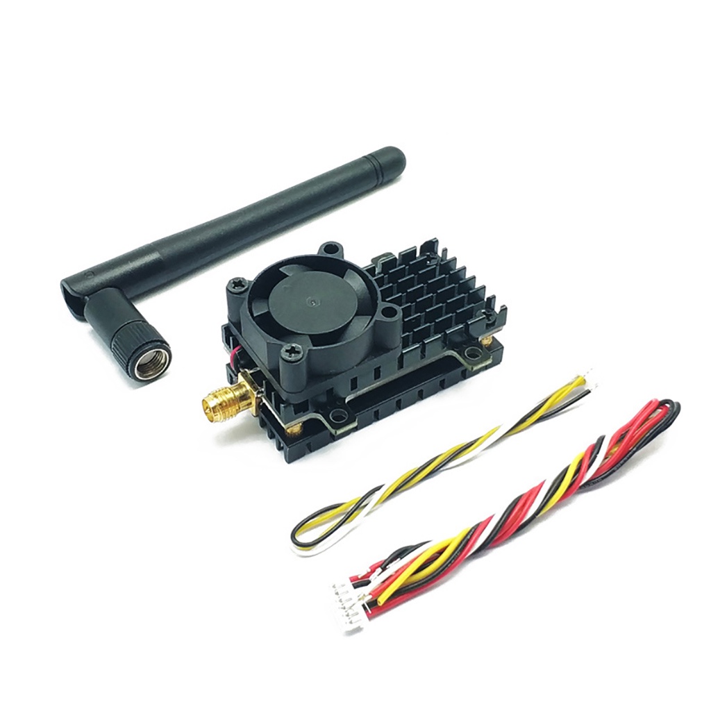 Qwinout เครื่องส่งสัญญาณ 5.8G 2W FPV VTX สําหรับเครื่องบินของเล่น