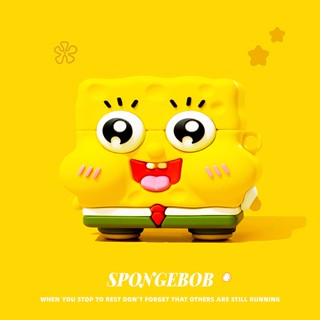 ใหม่ เคสป้องกันหูฟัง ลายการ์ตูน SpongeBob SquarePants สําหรับ AirPods 2023 2023 Pro2