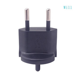 Will อะแดปเตอร์ปลั๊ก EU 3 Pin 16A เป็น 10A 250V สไตล์ยุโรป เหมาะกับการเดินทาง