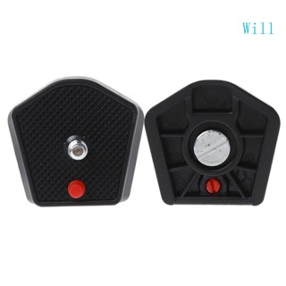 Will แผ่นปลดเร็ว 785PL 1 4 สกรู f Manfrotto 7321YB MKC3-H01 MKC3-P01