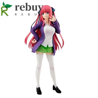 Rebuy โมเดลฟิกเกอร์ The Quintessential Quintuplets PVC Nakano Miku Yotsuba Nakano Ichika ของเล่นสําหรับเด็ก