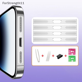 Fo สติกเกอร์ตาข่าย ป้องกันฝุ่น สําหรับติดหูฟัง ลําโพง โทรศัพท์ 4 ชิ้น