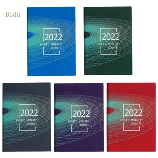 Dudu 2022 สมุดโน้ตไดอารี่ แพลนเนอร์รายวัน รายเดือน ตารางเวลารายชั่วโมง