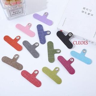 Cleoes ปะเก็นสายคล้องโทรศัพท์มือถือ ป้องกันการสูญหาย แบบสากล