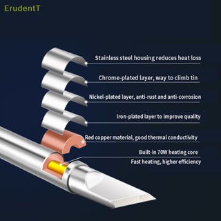 [ErudentT] หัวแร้งบัดกรีไฟฟ้า T12 สําหรับ Hakko fx951 DIY [ใหม่]