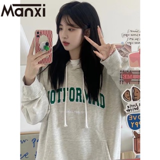 Manxi สเวตเตอร์ เสื้อกันหนาว ผู้หญิง สะดวกสบาย และทันสมัย A98J1J0