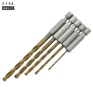 ⭐24H SHIPING ⭐Drill Bits 1.5-4.8mm 1/4" hex shank Metal Hole For metal Attachment Set