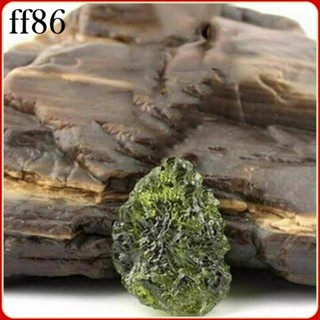 Moldavite สร้อยคอหินคริสตัล สไตล์เรโทร สําหรับตกแต่งบ้าน