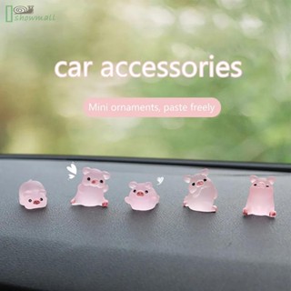 [ISHOWMAL-TH]Small Resin Piggy Accessories Cartoon Casual Decor High Quality Interior-New In 8-