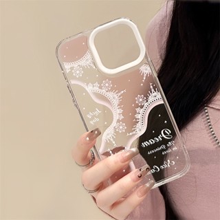 [พร้อมส่ง] เคสป้องกันโทรศัพท์มือถืออะคริลิค แบบนิ่ม สําหรับ Apple iPhone 15 14 13 12 11 PROMAX XS XR XSMAX SE2020 6 7 8PLUS MINI