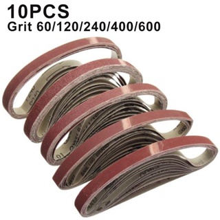 ⚡NEW 8⚡Sanding Belt Workshop 60 120 240 400 600 grit 10pcs Pneumatic Abrasive