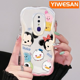 เคสโทรศัพท์มือถือ แบบใส กันกระแทก ลายการ์ตูนมิกกี้ มินนี่เมาส์น่ารัก สีสันสดใส สําหรับ OPPO F11 Pro A9X A9 2019