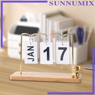 [Sunnimix] ปฏิทินตั้งโต๊ะ รูปปั้นหมี ขนาดใหญ่ สําหรับตกแต่งบ้านฟาร์ม ห้องรับประทานอาหาร