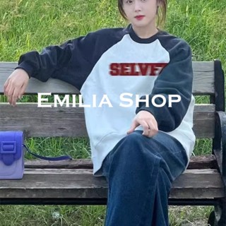 EMILIA SHOP  เสื้อผ้าผู้ญิง แขนยาว เสื้อฮู้ด  fashion คุณภาพสูง ins สบาย A98J1HD 36Z230909