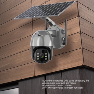 Youpin กล้องรักษาความปลอดภัยพลังงานแสงอาทิตย์ PIR Motion Detection 3MP 1080P HD Color Night Vision IP65 กล้องเฝ้าระวังกันน้ำ