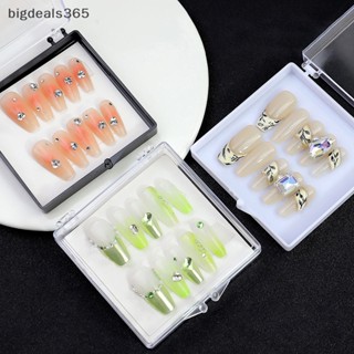 [bigdeals365] ใหม่ กล่องเก็บเครื่องประดับ เล็บปลอม ของขวัญ พร้อมส่ง