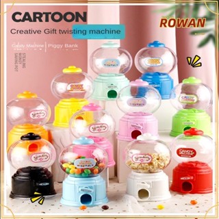 Rowans ขนมหวาน|เครื่องจ่ายขนมหวาน พลาสติก แบบพกพา 8 สี สําหรับเด็ก